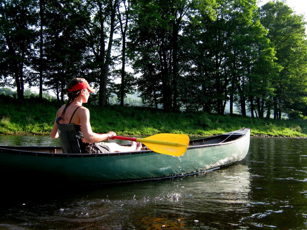Paddling down the Cheat River