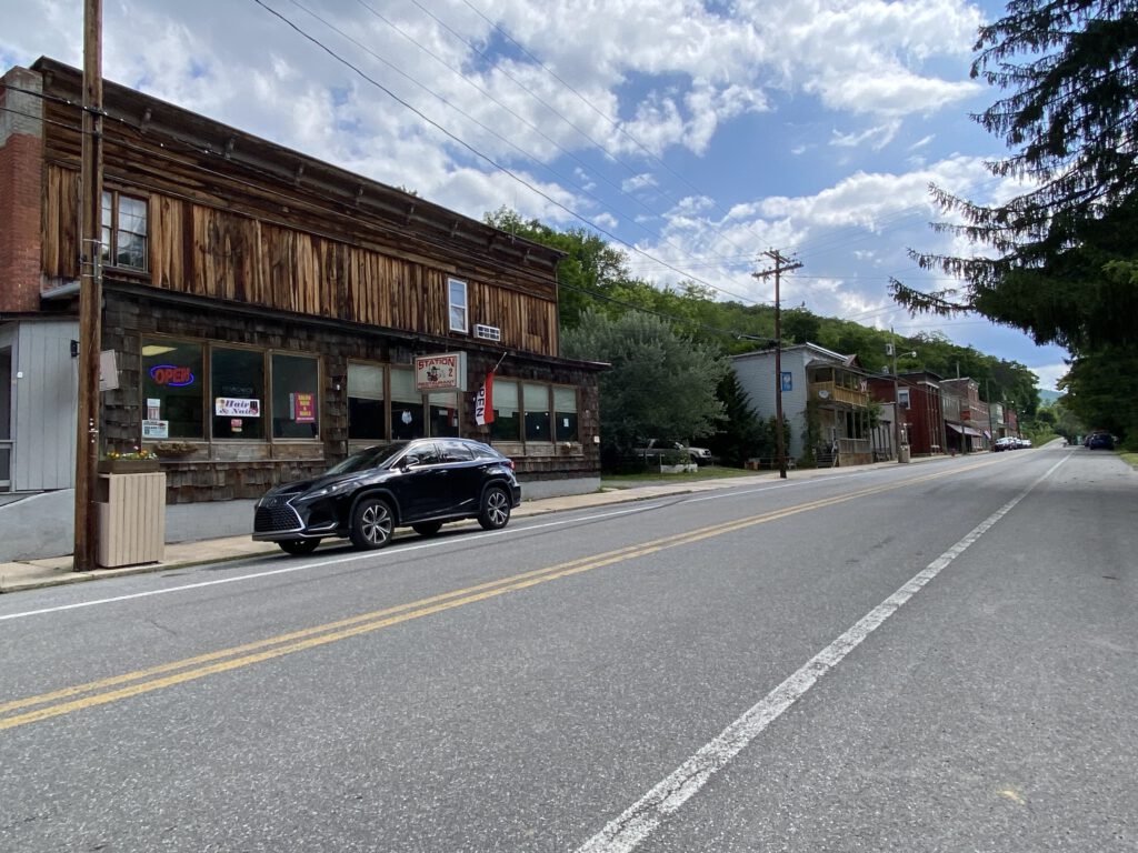 Main street of Durbin