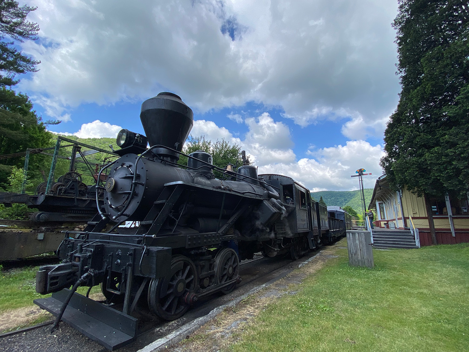 Durbin Rocket train without smoke